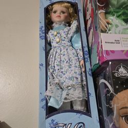 Vintage Porcelain Doll 