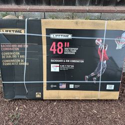 Lifetime 48” Basketball Hoop And Universal Mounting Kit