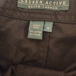 Ralph Lauren Pants SIZE 14, Ralph Lauren Poncho M (oversized)