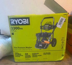 Ryobi 3300psi gas pressure washer