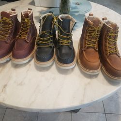 Work Boots New From Leon Guanajuato Mexico 