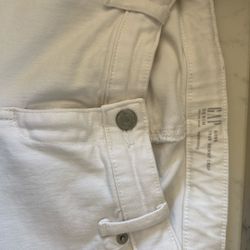 GAP true skinny crop maternity denim size 6 or 28 short