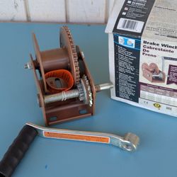 Dutton-Lainson DB800A Brake Winch, Spur Gear, Powder-coated