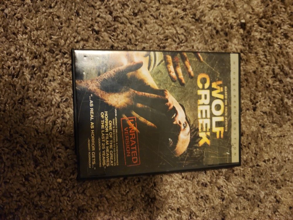 Wolf Creek Unrated Version Dvd