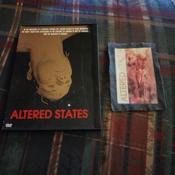 Altered States DVD with custom made patch 