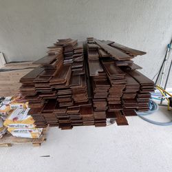 Solid Wood Flooring Mahogany  1,000+ Sqft 