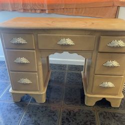 Vintage Wood Desk