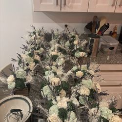 Sola Wood Sage Centerpieces