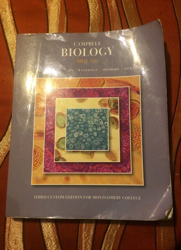 Biology 150 Textbook for sale