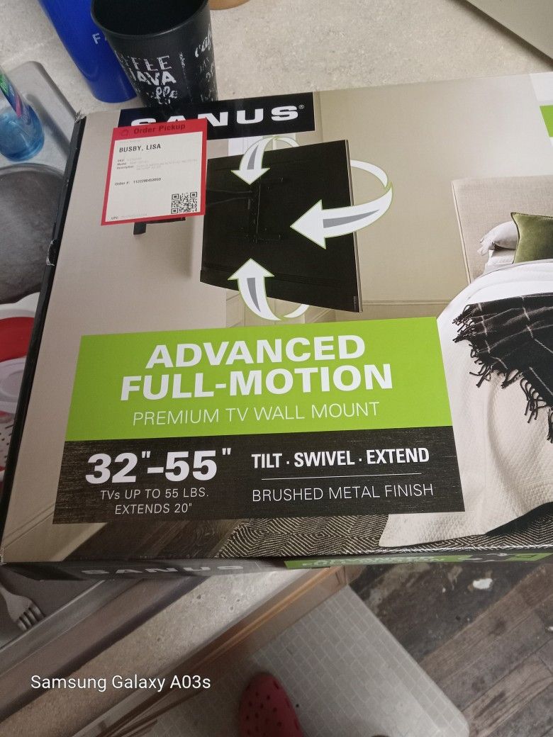 Sanus Advanced Full- Motion Premium TV Wall Mount