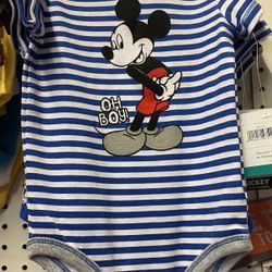 Mickey Mouse onesie