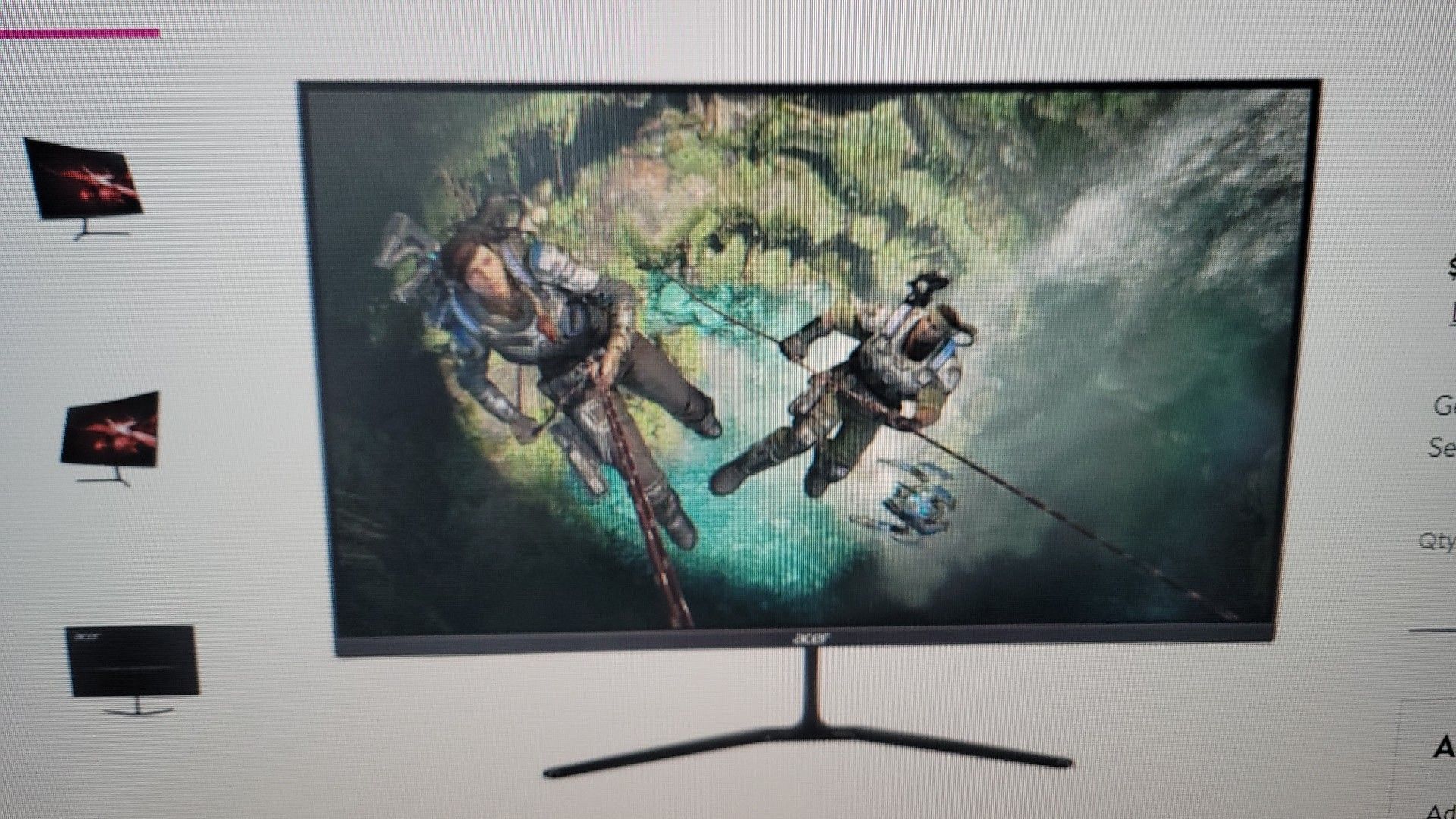 Acer 32in CURVED 165Hz- LED GAMING MONITOR