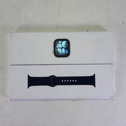 New GPS Only Apple Watch Series 11 46MM Space Gray Aluminum Black Sport Band