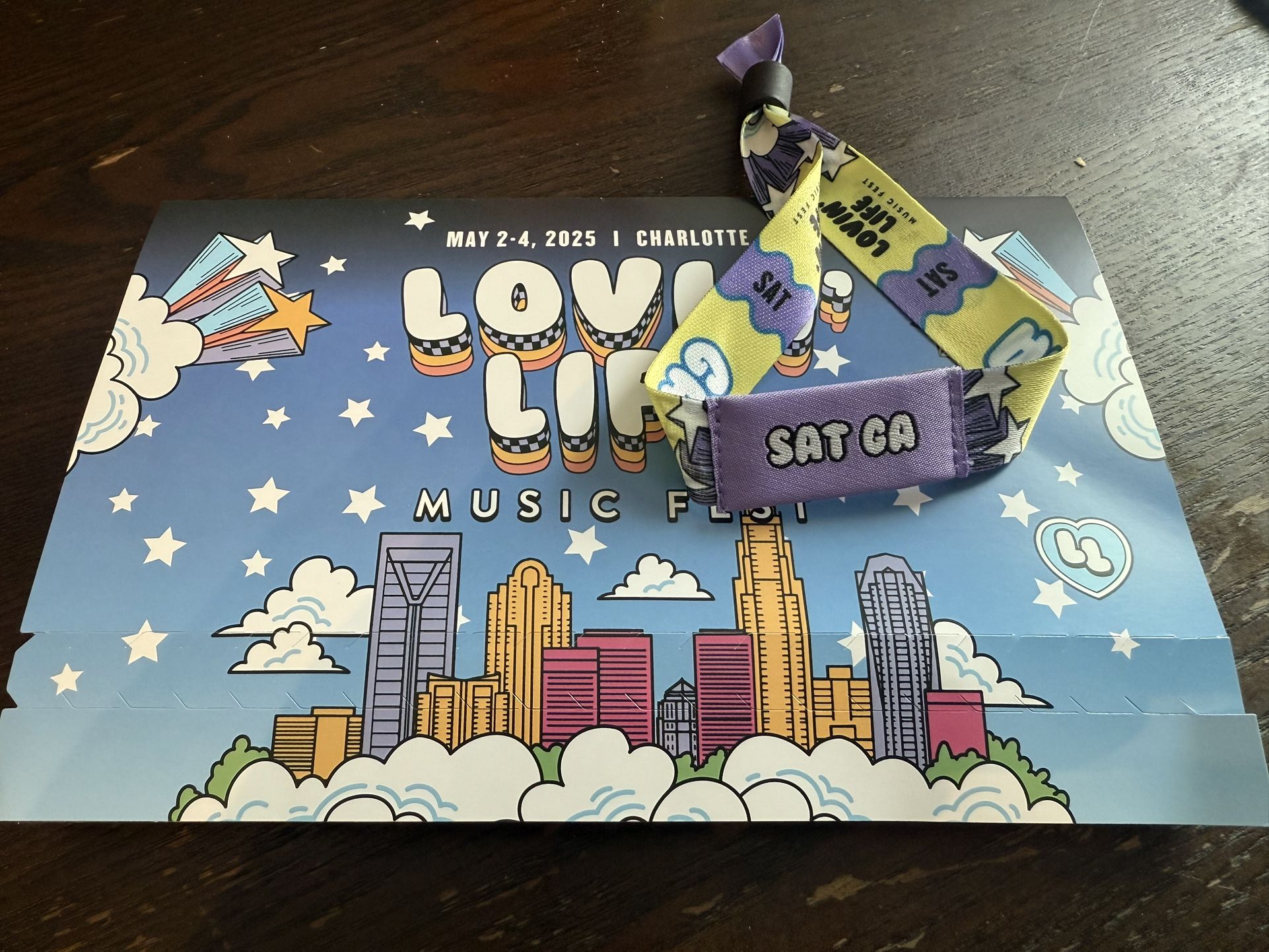 Lovin Life Music fest 1-Day GA Saturday Pass 5/3