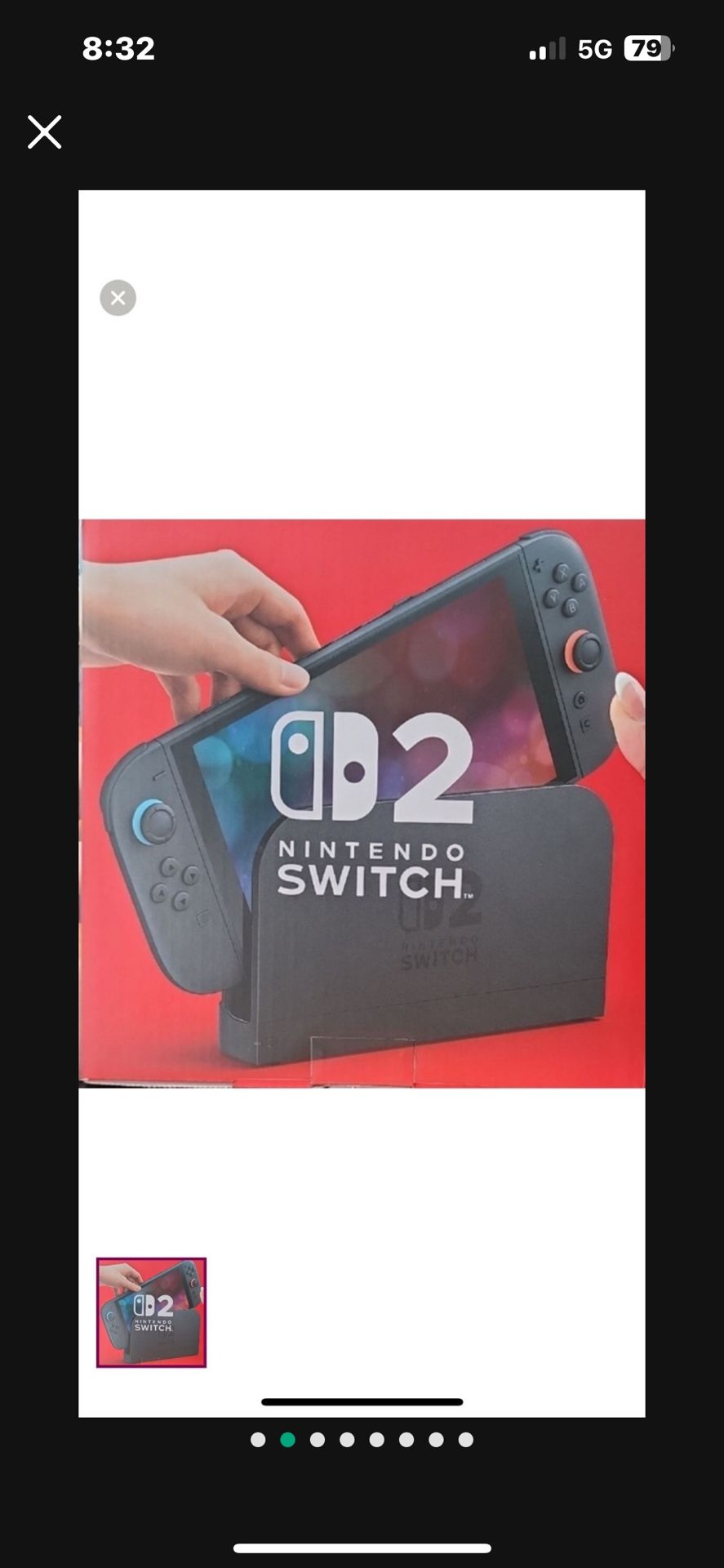 New in hand Nintendo switch factory sealed