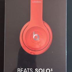 BEATS SOLO 3 RED LIMITED EDITION 