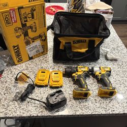 DEWALT 20V MAX 2-Tool Brushless Power Tool Combo Kit 