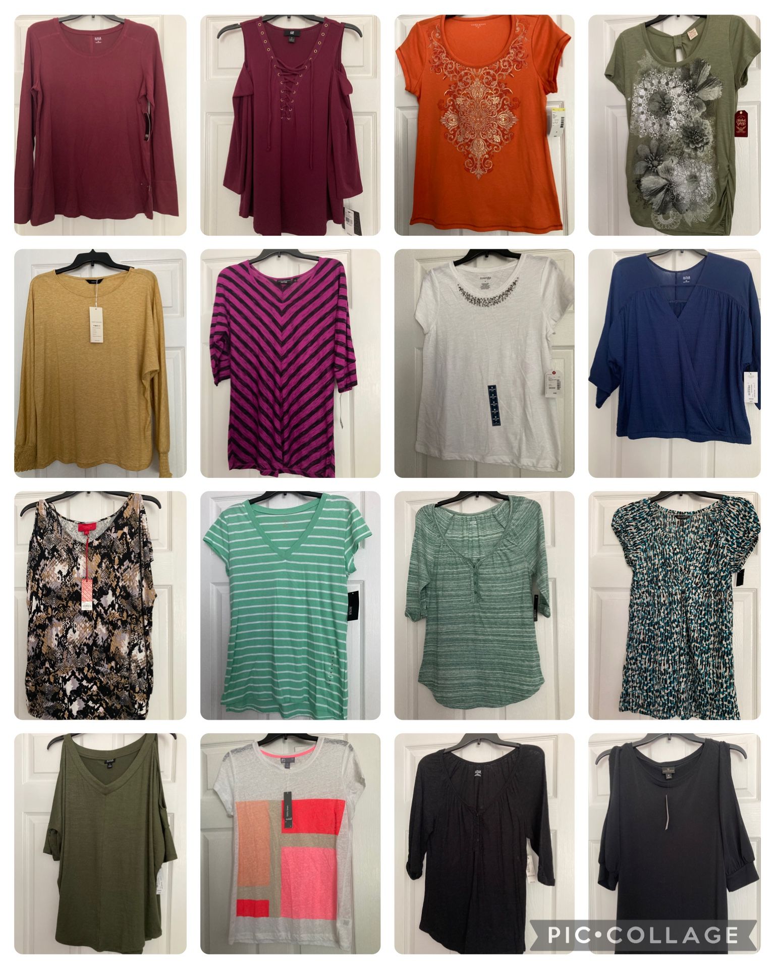 Ladies Medium Tops - Group 2