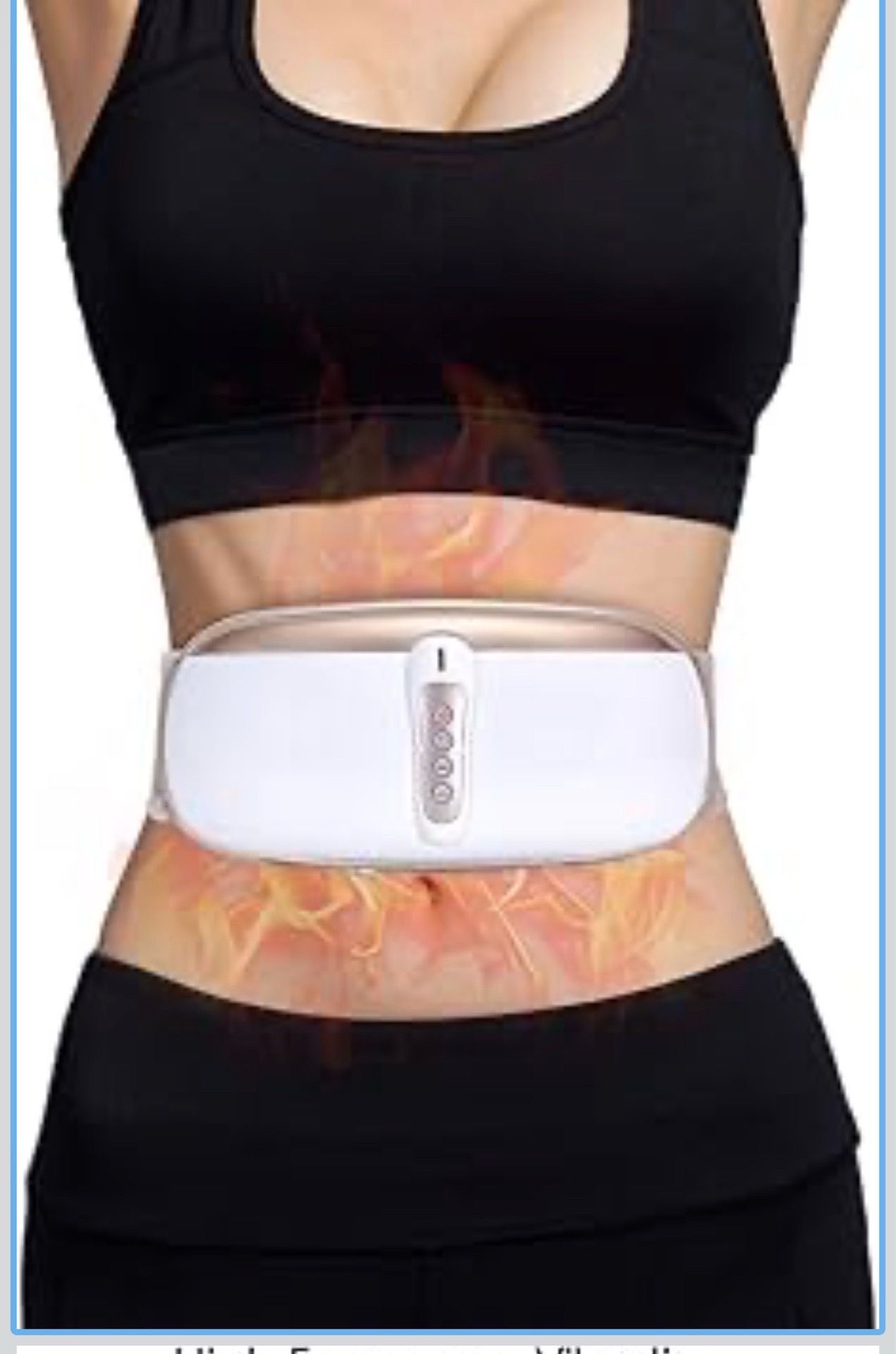 OWAYS Slimming Belt, Weight Loss Machine for Women, Adjustable Vibration Massage, 4 Massage Modes, Belly Fat Burner, Promote Digestion, NOT Cordless