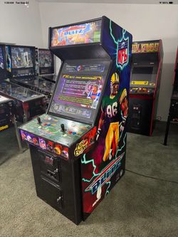 NFL blitz arcade cabinet