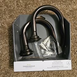 Threshold Bronze Curtain Holdbacks