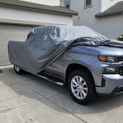 Custom fit car cover for Chevy Silverado