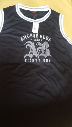 XL new anchor blue jersey