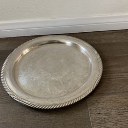Silver Plated Tray