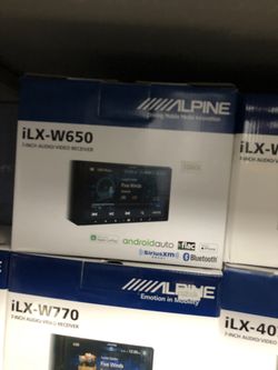 Alpine ILX-w650 On Sale For 320