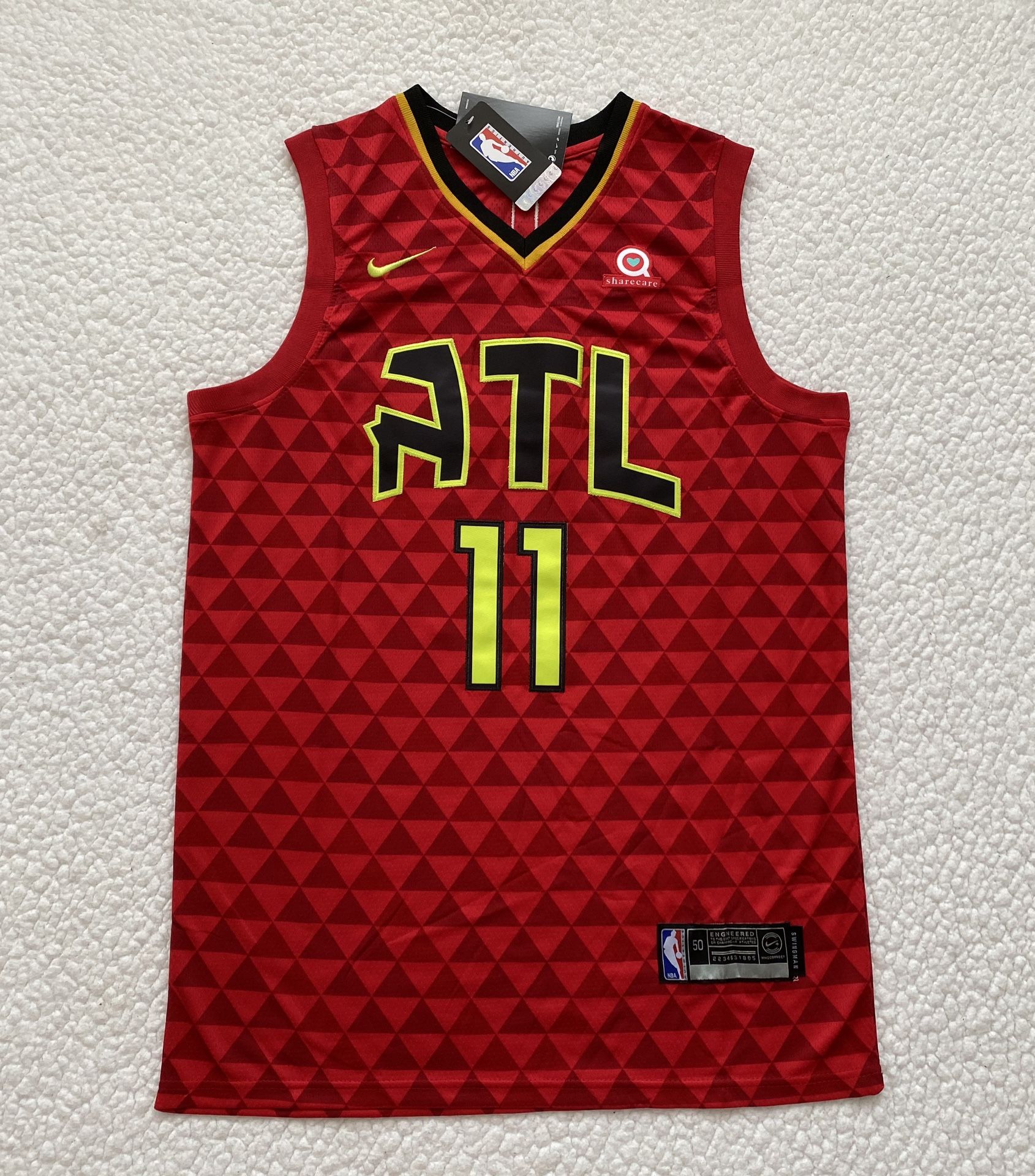 Trae Young Atlanta Hawks NBA Jersey - Brand New - Men’s - Atlanta Hawks Nike NBA Red Basketball Jersey - Size Large