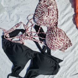 Size L- New Bathing Suit Tops