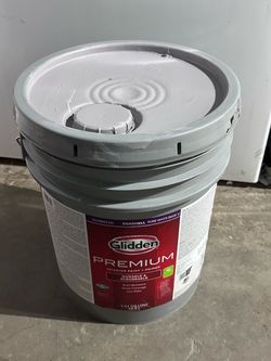 5 Gallon Paint Light Gray / Gris Claro Glidden Premium Interior Eggshell