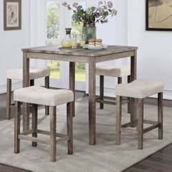 5pc Counter Height Dinning Set