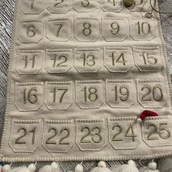 Avent Calender/Greeting Card Holder. 