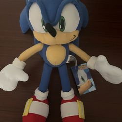 Sonic The Hedgehog Plush Doll 