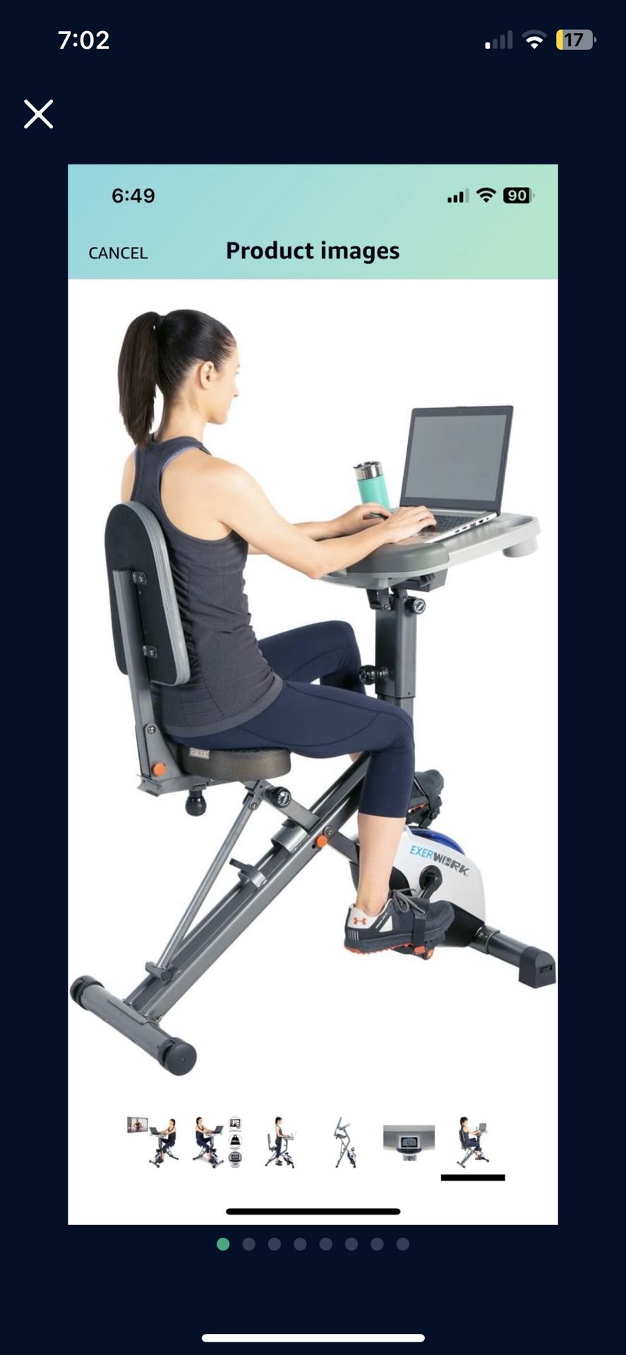ExerWork 1000 Bike Desk