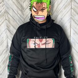 ZORO SWEATSHIRTS DIFFERENT SIZES