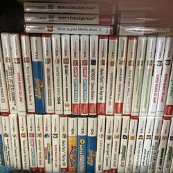 nintendo 3ds 2ds ds games new sealed like new and cartridge only