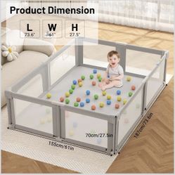 Seeday Baby Playpen