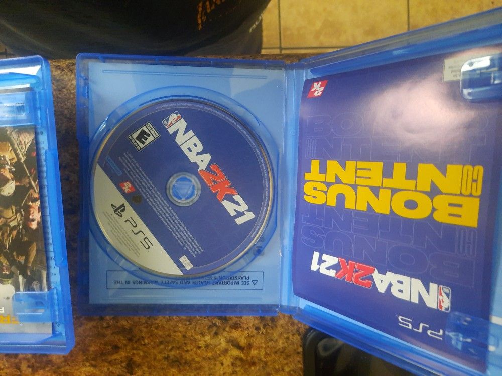 Ps5 Games Spider-Man 2k21 Call Of Duty Cold War