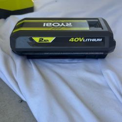Ryobi Battery 