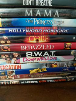 Dvd's 24 total used