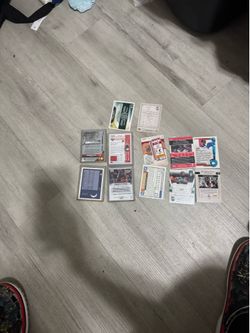 Sports trading cards