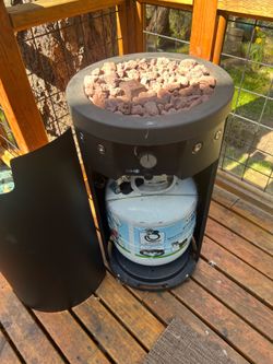 Standing patio heater
