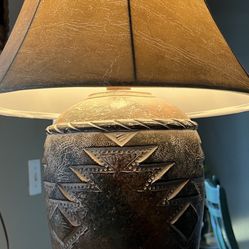 Antique  Southwestern Lamp