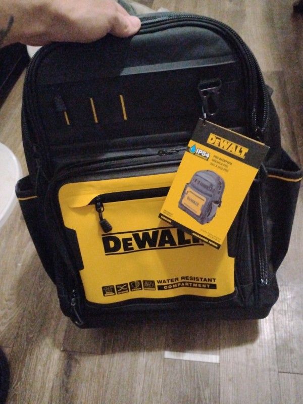 DeWalt Backpack And Fluke AC Clamp Meter