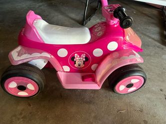 Huffy Minnie Mouse battery bike