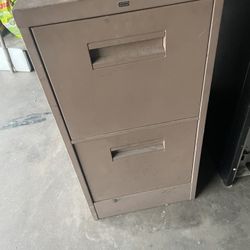2 Drawer File Cabinet