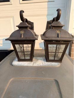 Set of Outdoor Garage lights