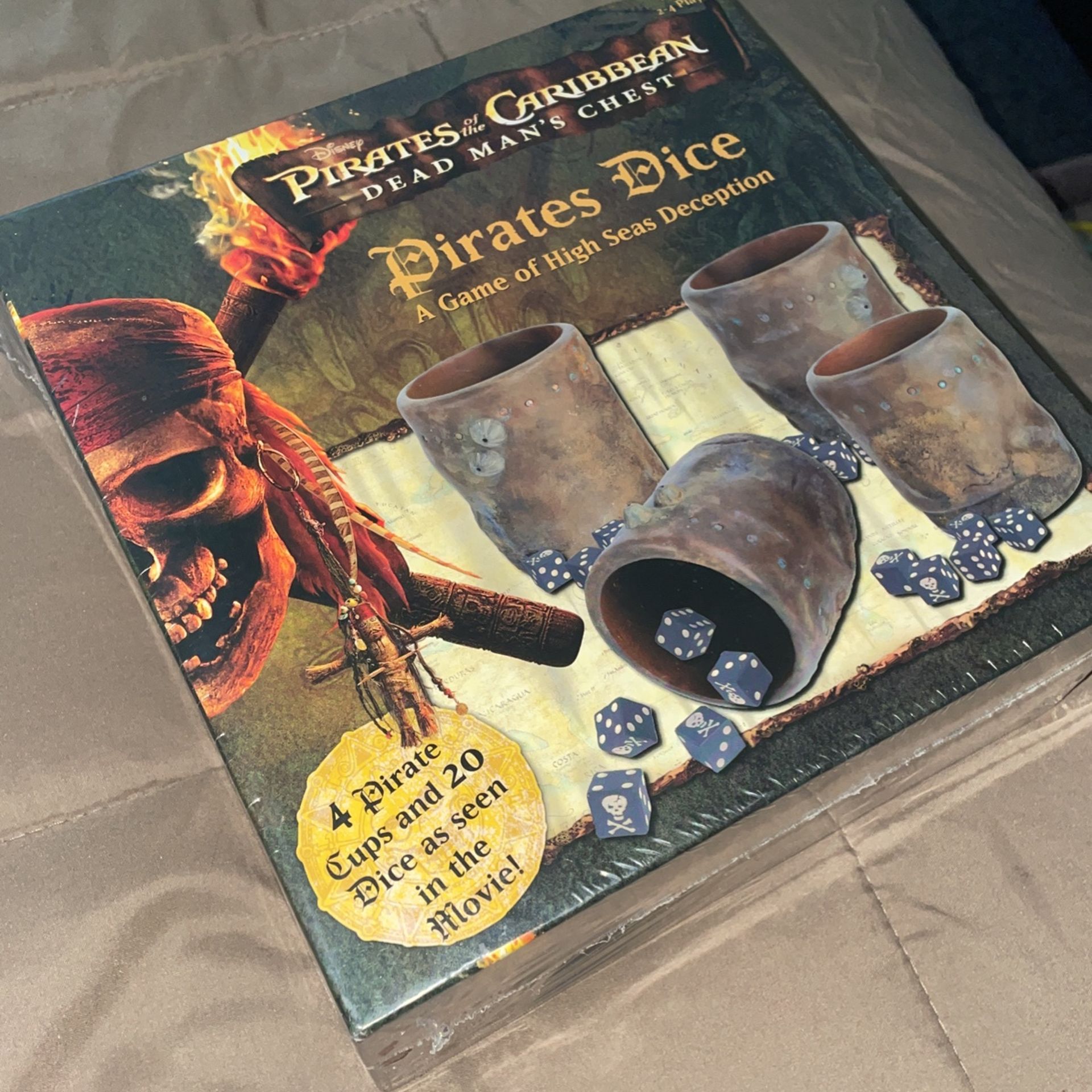 Pirates Dice Pirates of the Caribbean Dead Man’s Chest 